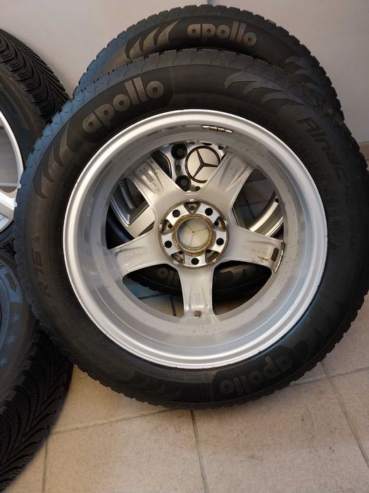 Koła alufelgi 16" Mercedes VW Audi Skoda Seat opony zimowe 205/55R16