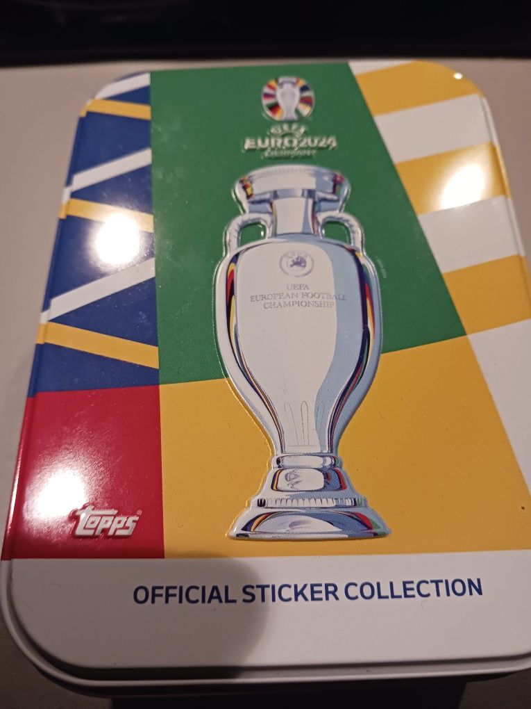 Naklejki topps euro 2024
