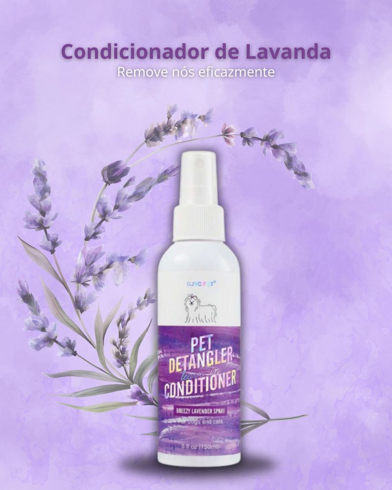 Spray condicionador de lavanda cao/gato