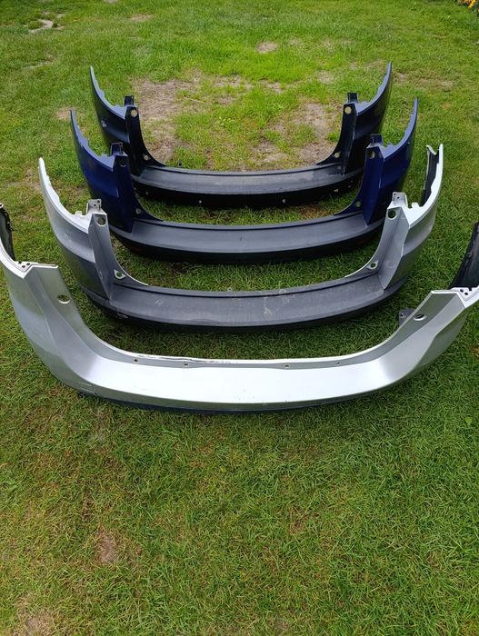 Задній бампер Scenic 3, Renault Megan 3, кріплення бампера