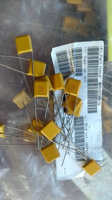 Конденсатор керамический avx 1mf 200v 100v br502c105kta