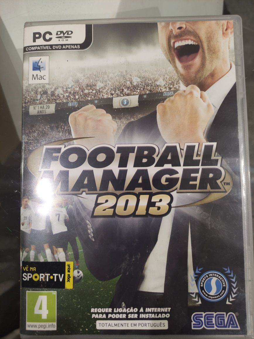 Jogos de computador FOOTALL Manager 2013 Sega