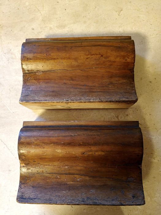 Nogi komody szafy prl drewniane fornirowane podpory Warszawa