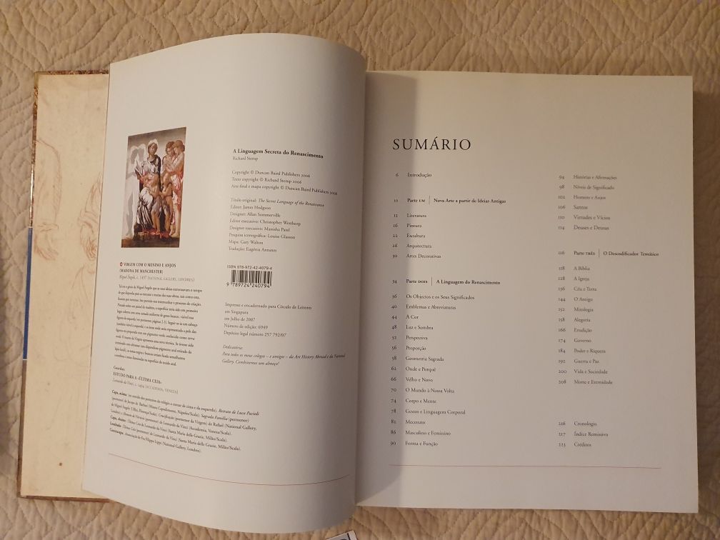 Livro - A linguagem secreta do Renascimento