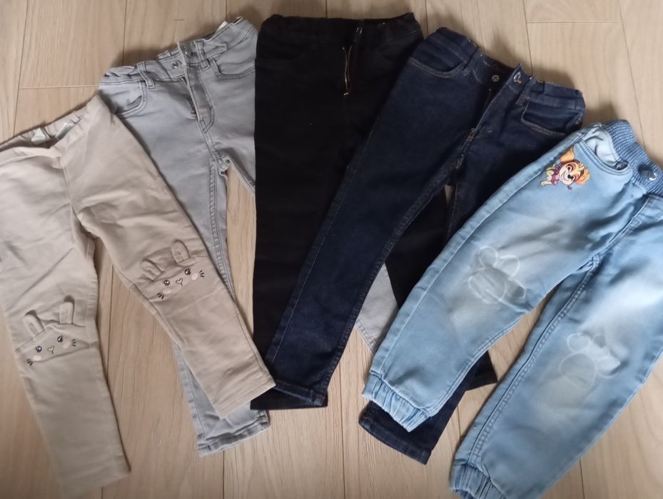 Spodnie Skinny 104 H&M bdb stan