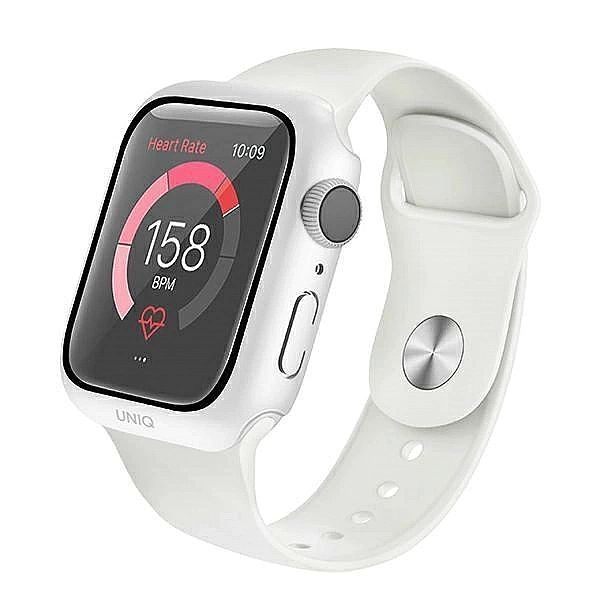 Etui UNIQ Nautic na Apple Watch 4/5/6/SE 44mm - białe