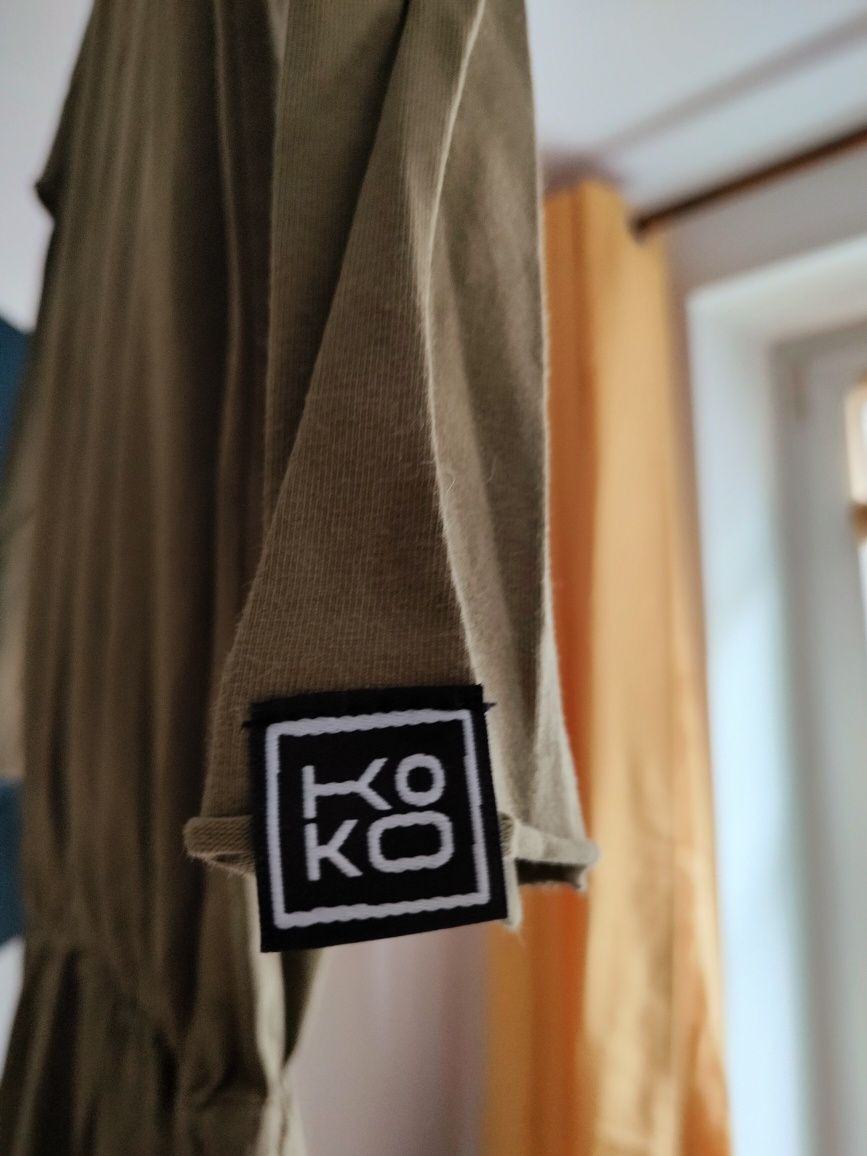 Sukienka KOKOworld oversize khaki