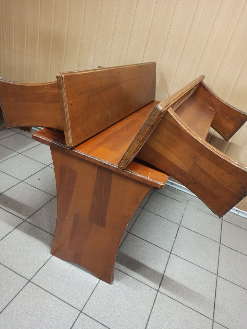 Комплект стол + 2 скамьи