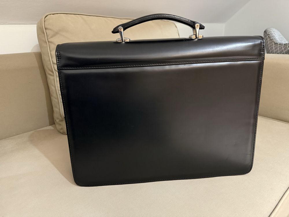 Teczka męska Samsonite ze skory naturalnej