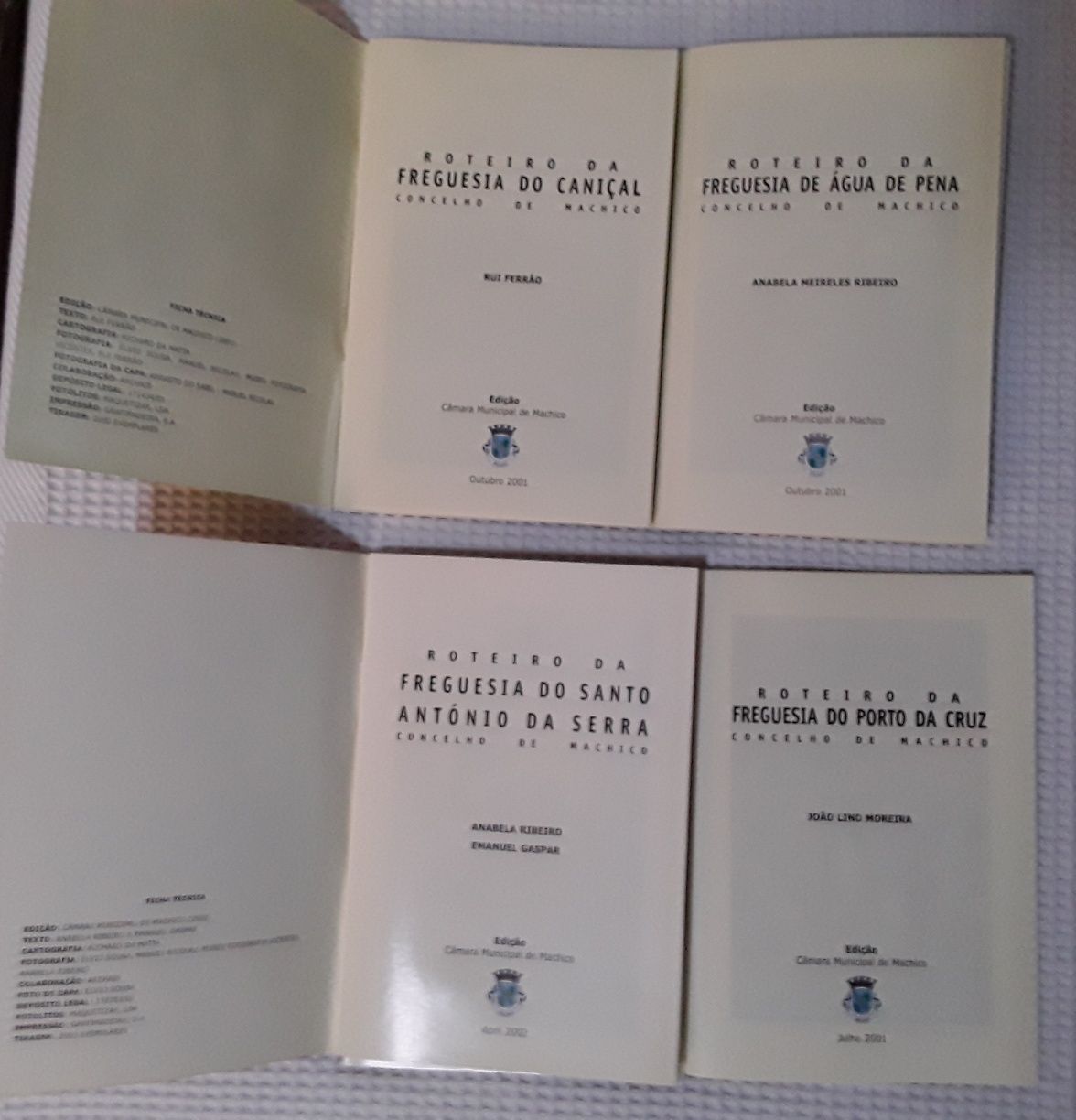 Roteiros do Concelho de Machico, Ilha da Madeira (2001)