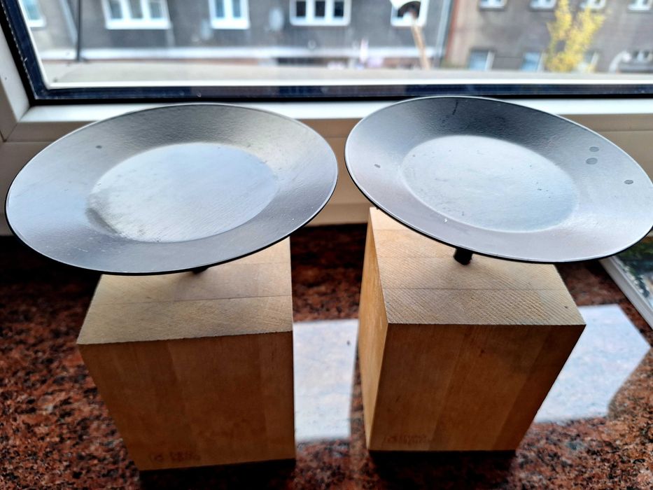 Świecznik drewniany