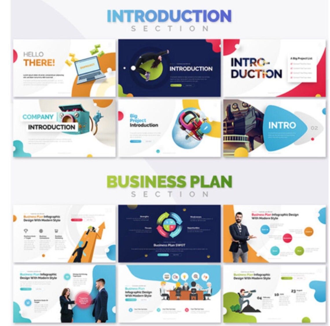 Template PowerPoint animados Massive X Big Project + 3 bônus