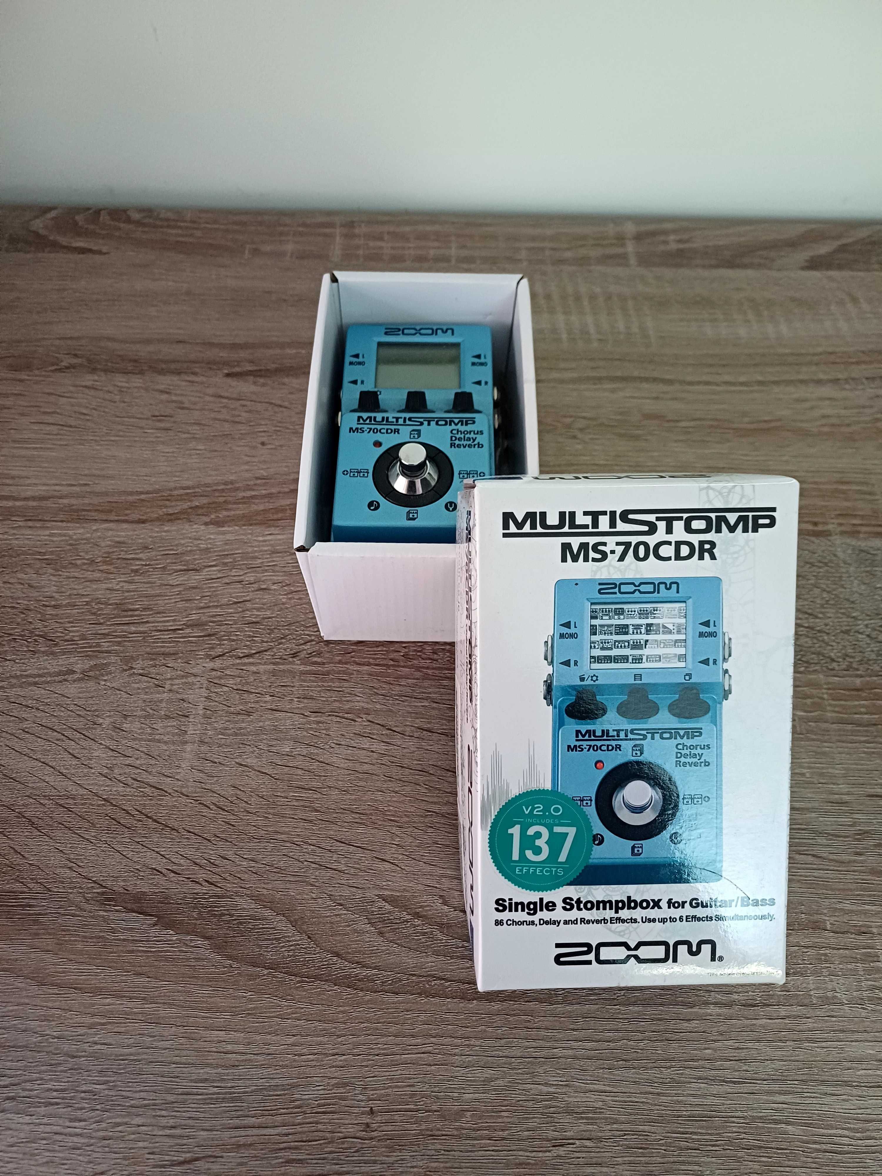 Zoom Multi Stomp Ms-50G Blue
