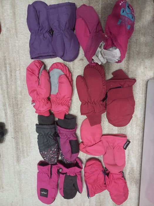 Краги перчатки для девочки