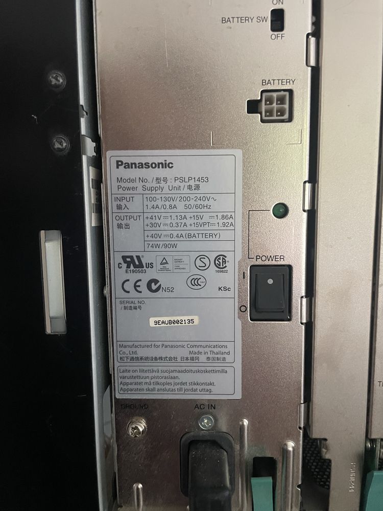 Centrala telefoniczna Panasonic KX-TDA100