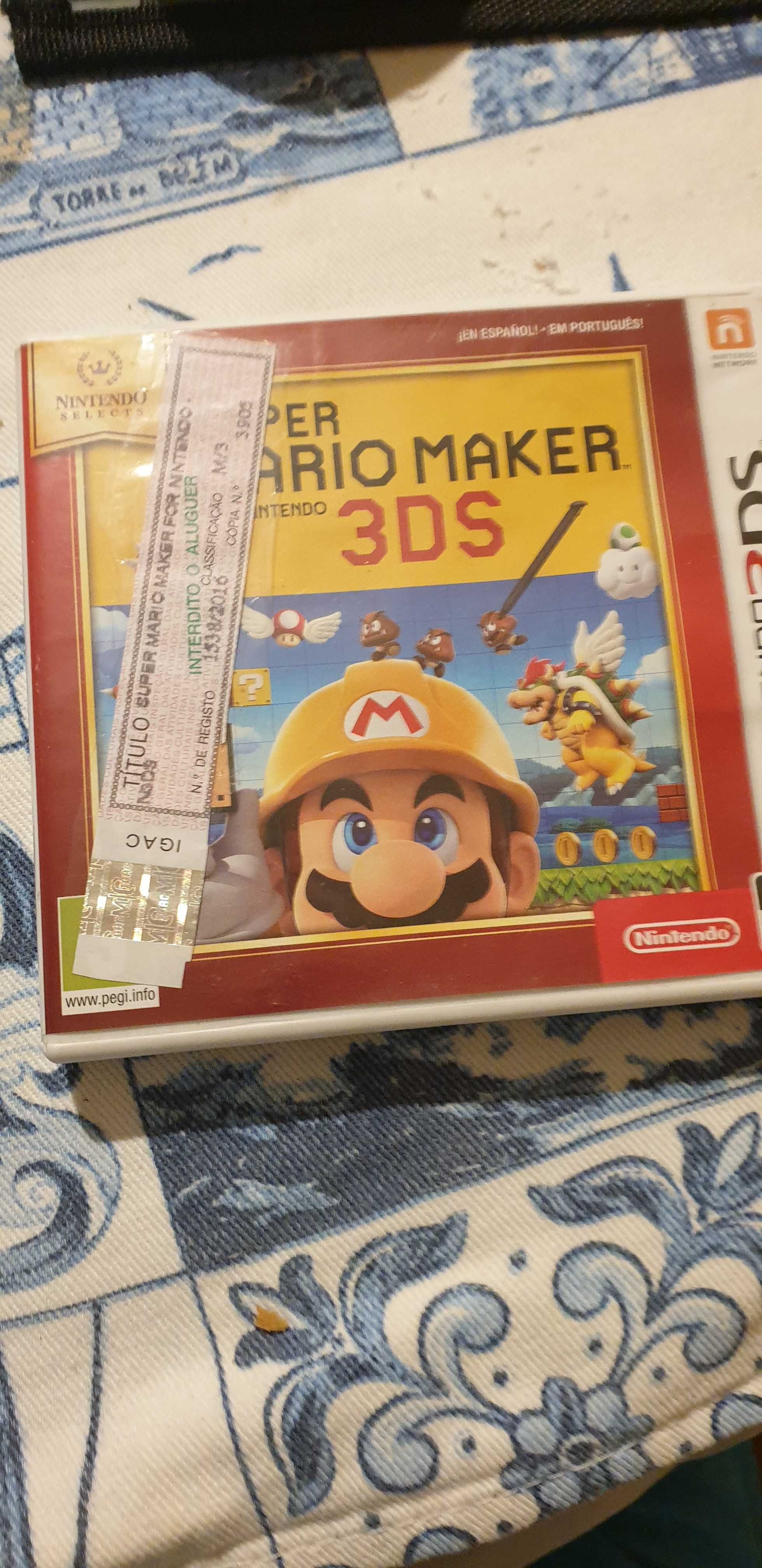 Jogo 3ds super Mario maker