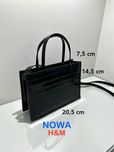 H&M czarna mala torebka NOWA