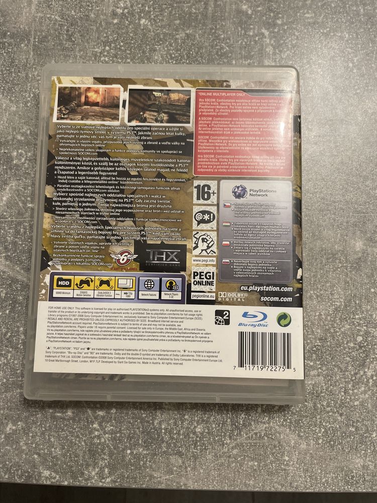 Socom Confrontation / PS3 / ENG / Stan BDB