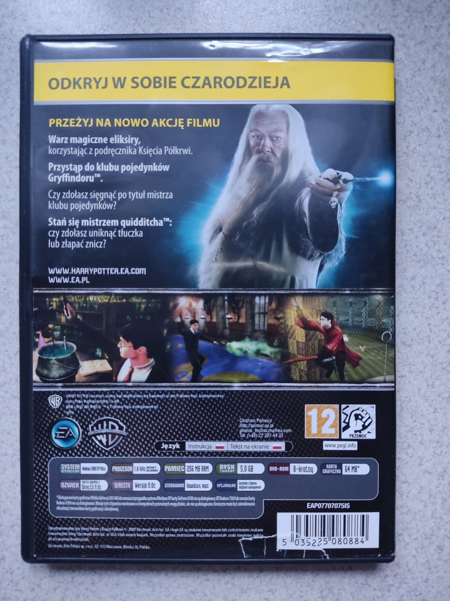 Harry Potter i Książę Półkrwi gra PC DVD (wersja PL)