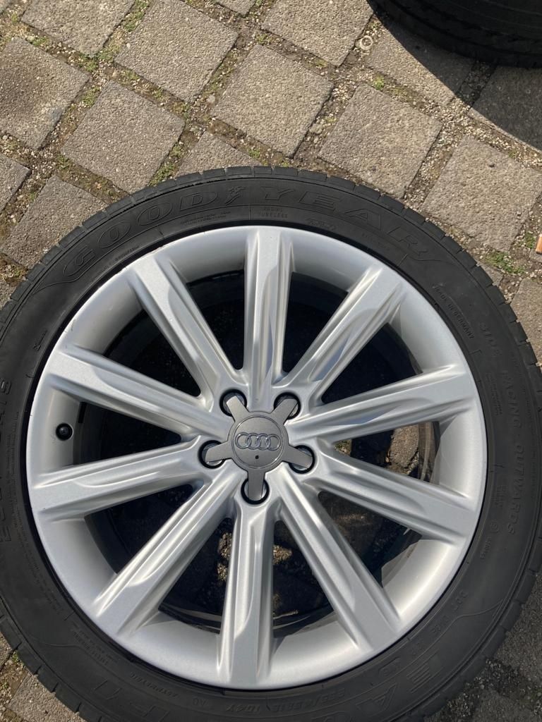 Felgi do audi z oponami 19 cali orginalne