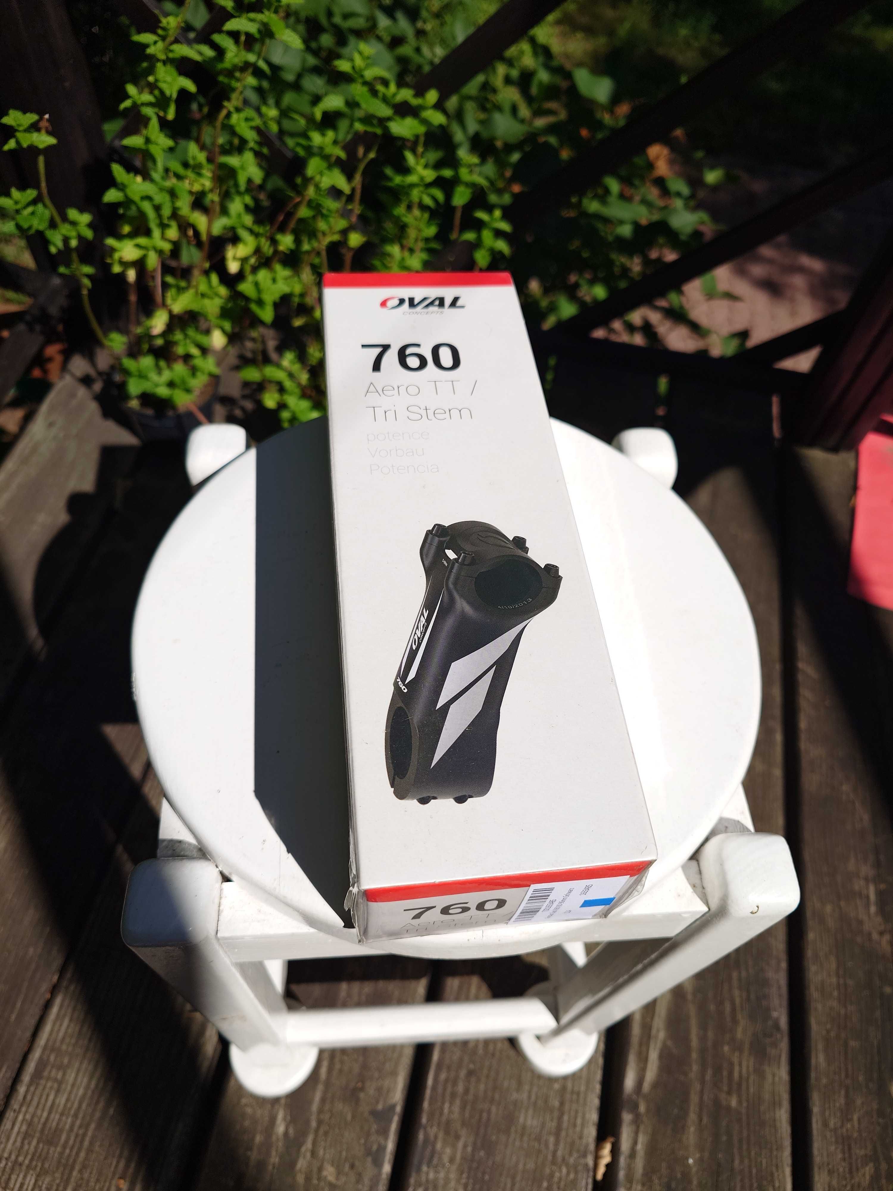 Mostek rowerowy  Oval 760 Aero TT / Tri Stem 31.8/8D/90mm - nowy, Fuji