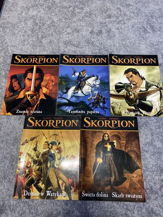 Komiks Skorpion 1-6