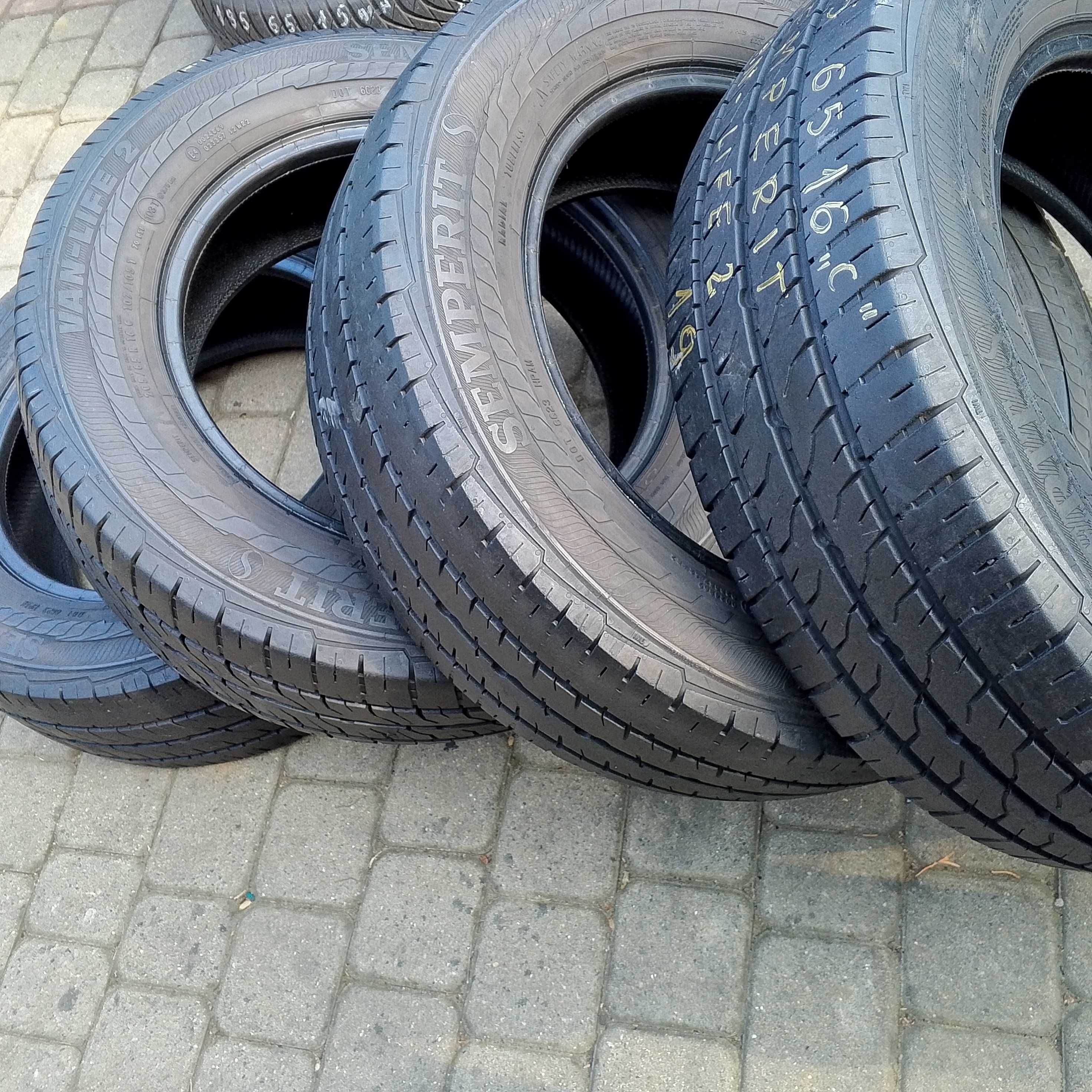 opony 4szt. 205/65/16 C Semperit 2019 rok