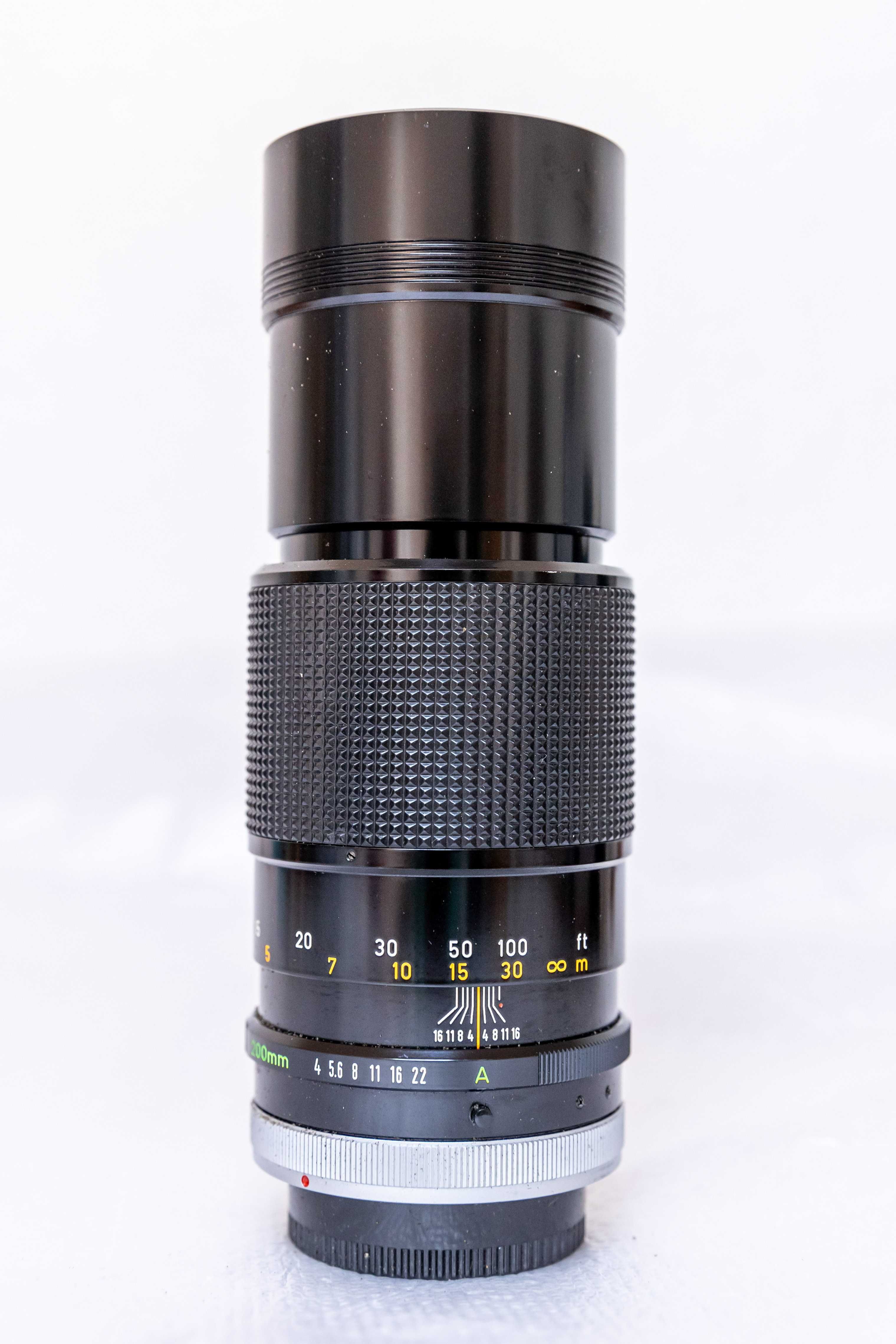 Canon Lente FD 200mm 1:4 S.S.C. (FD mount)