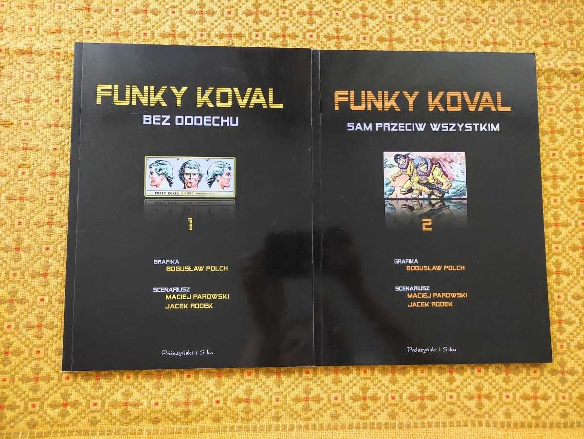 Funky Koval tom 1 i 2 - autograf Maciej Parowski