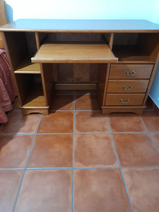 Secretária pinho mel