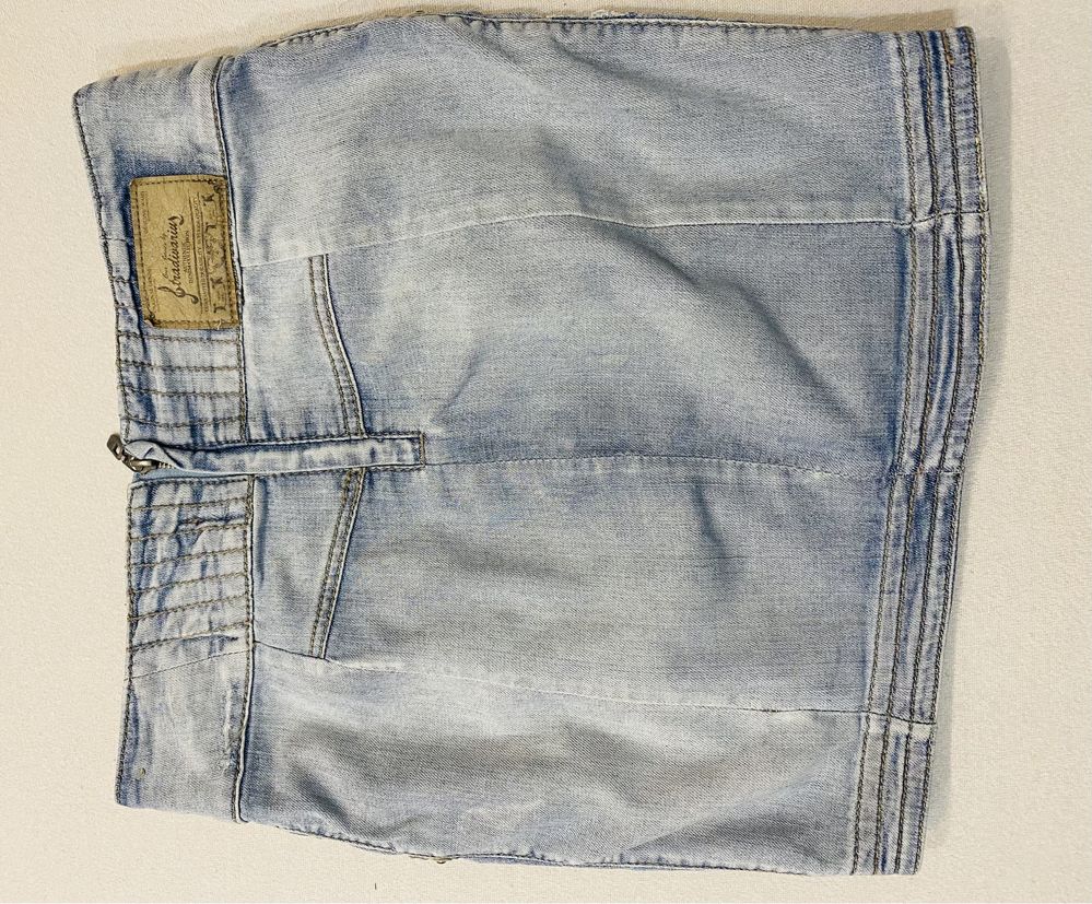 Spódniczka stradivarius jeansowa 36 mini bombka