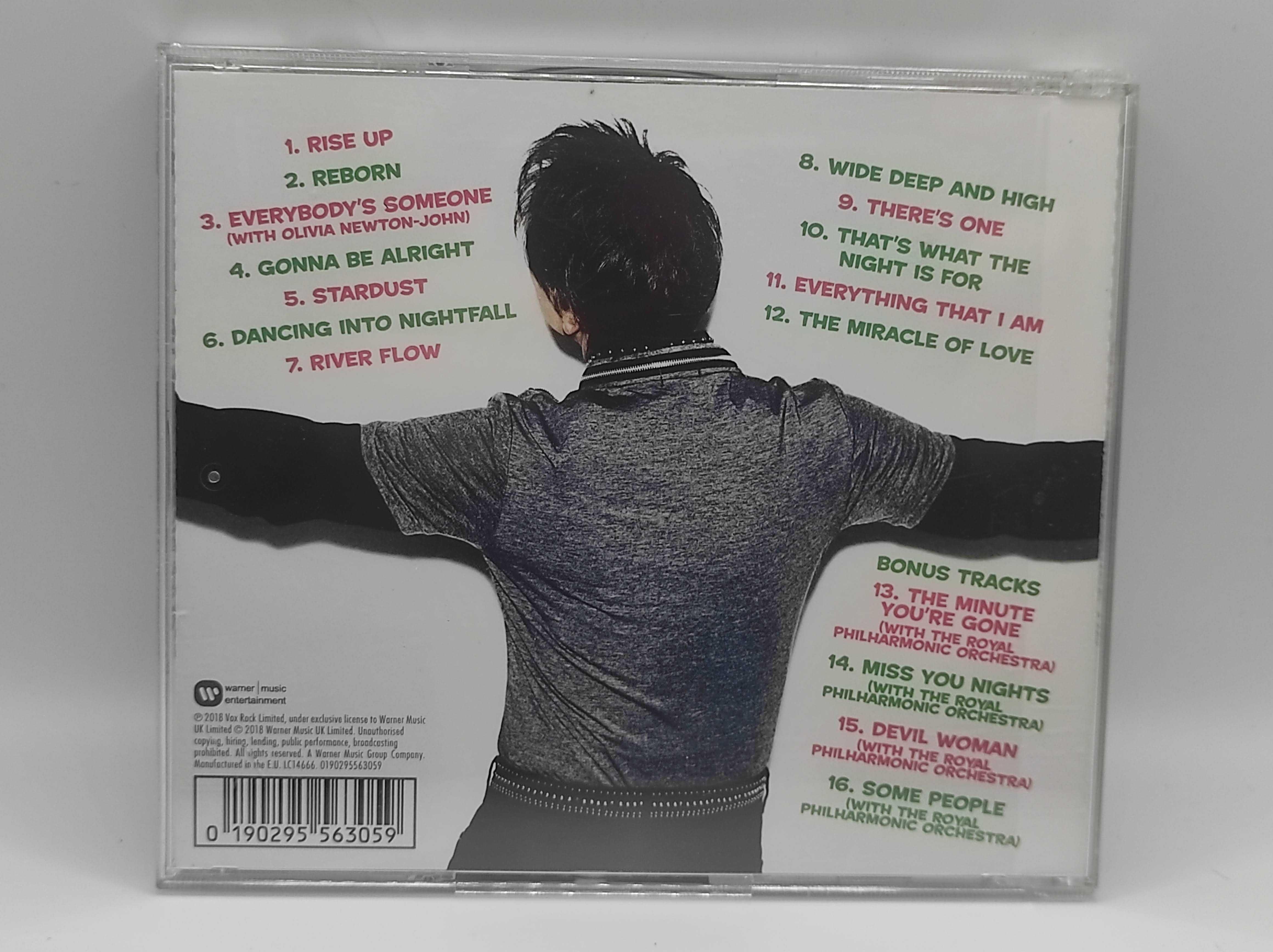 CD muzyka audio Cliff Richard Rise up