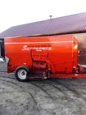 Wóz paszowy, paszowóz poziomy 15 m3