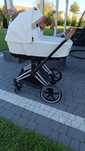 Cybex Priam 4.0 wózek dziecięcy chrome Brown z gondolą off whitte