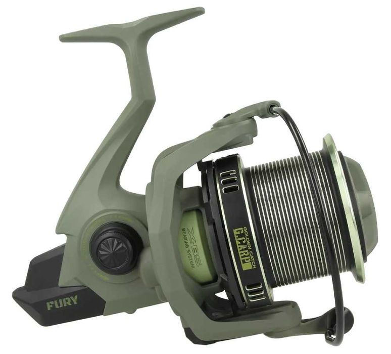 Катушка GC EVO-X,  G.Carp Fury 10000 11+1, GC Super Strong 10000BR 5+1