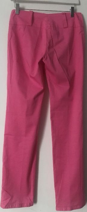 TERRANOVA różowe SUPER spodnie r. 27 S b. db. stanie + top gratis