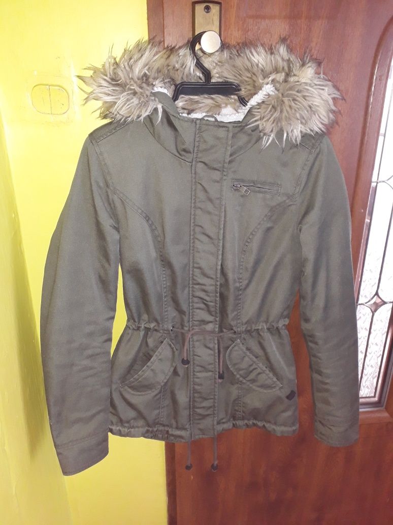 R. S ONLY parka damska kolor khaki