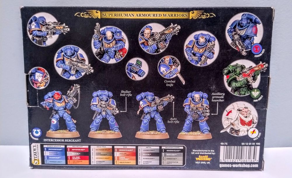 NOWY Games Workshop: Warhammer -Space Marines Primaris Intercessors