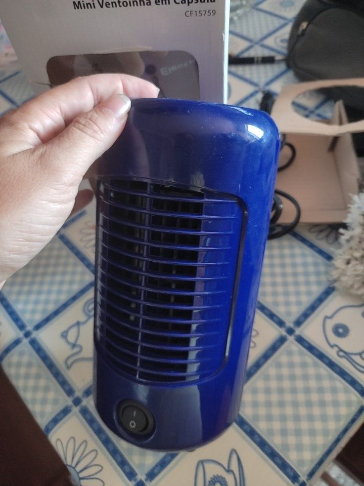 Mini ventoinha compacta