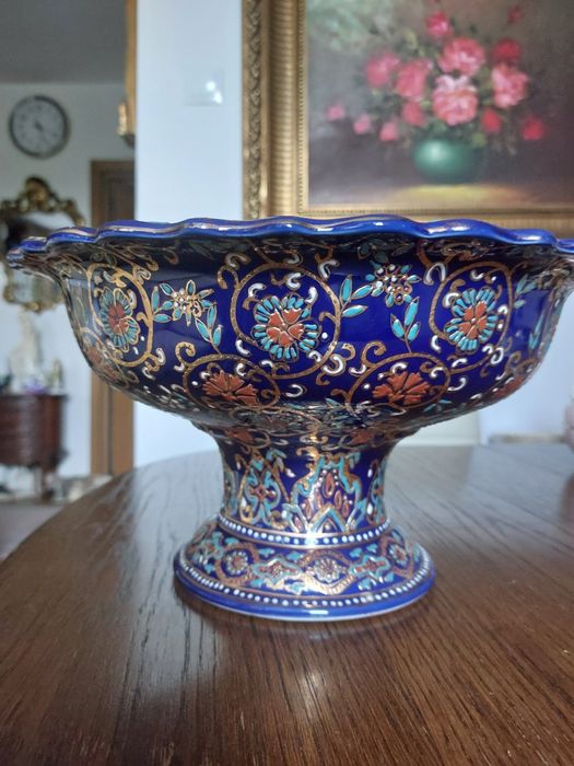 Duża patera na noce  zdobiona