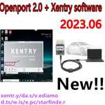 Mercedes xentry 2024.12  z interfejsem