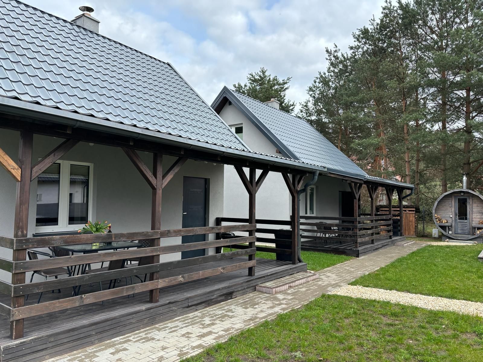 Domki na Mazurach "Ostródzkie Zacisze" basen, sauna, jacuzzi