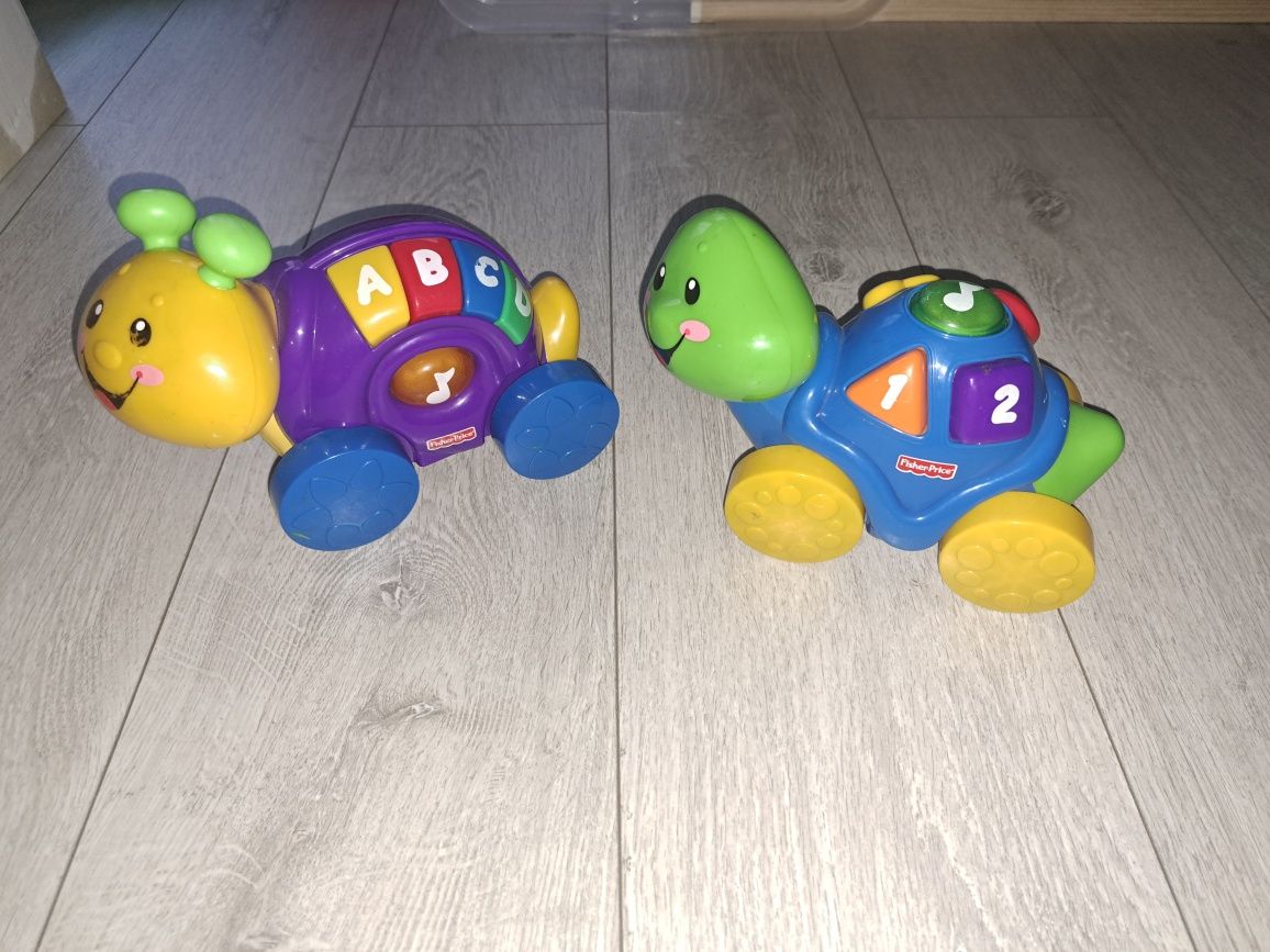 Fisher Price żółwik i ślimak