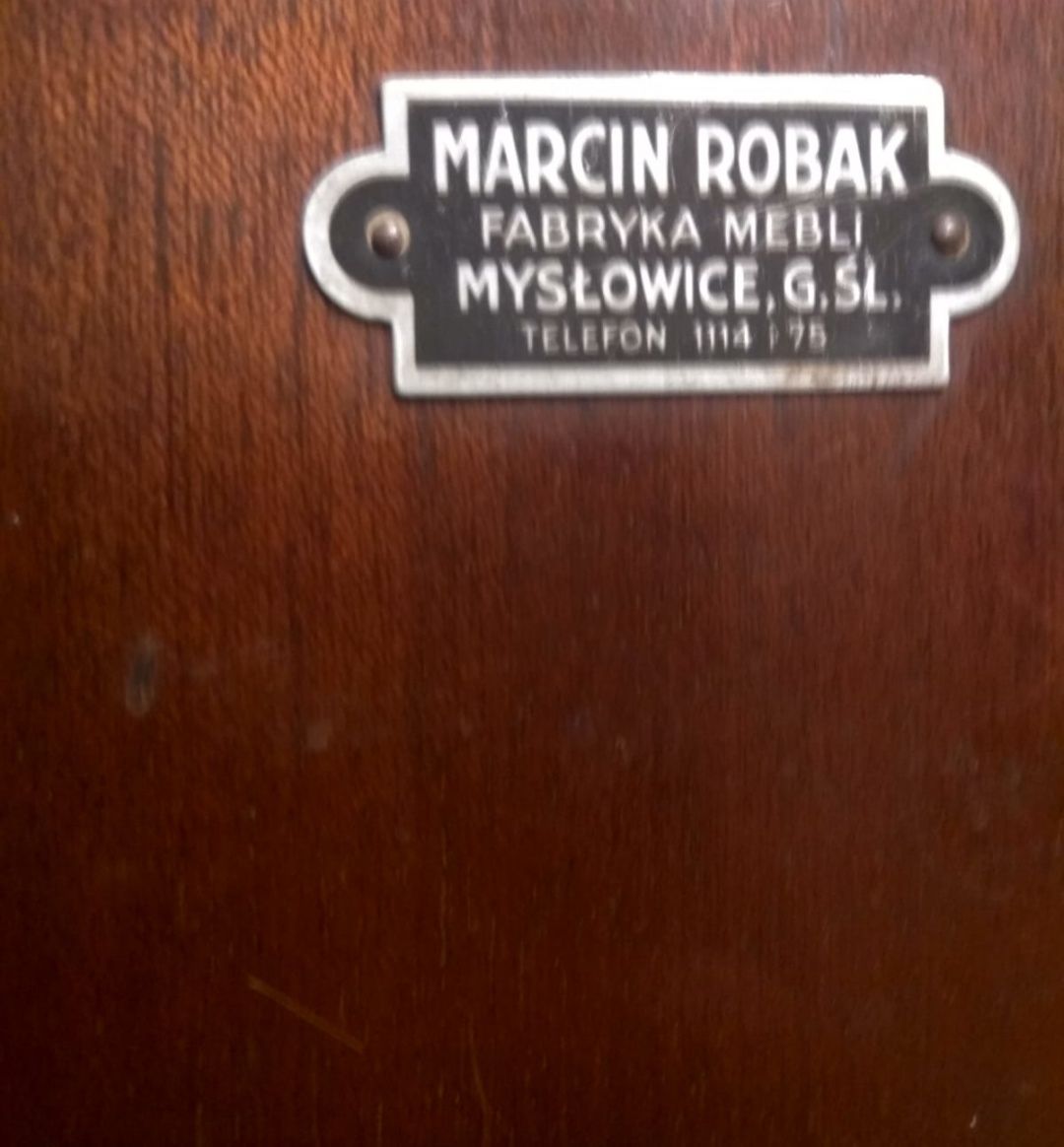 Piękna brązowa komoda - antyk Marcin Robak