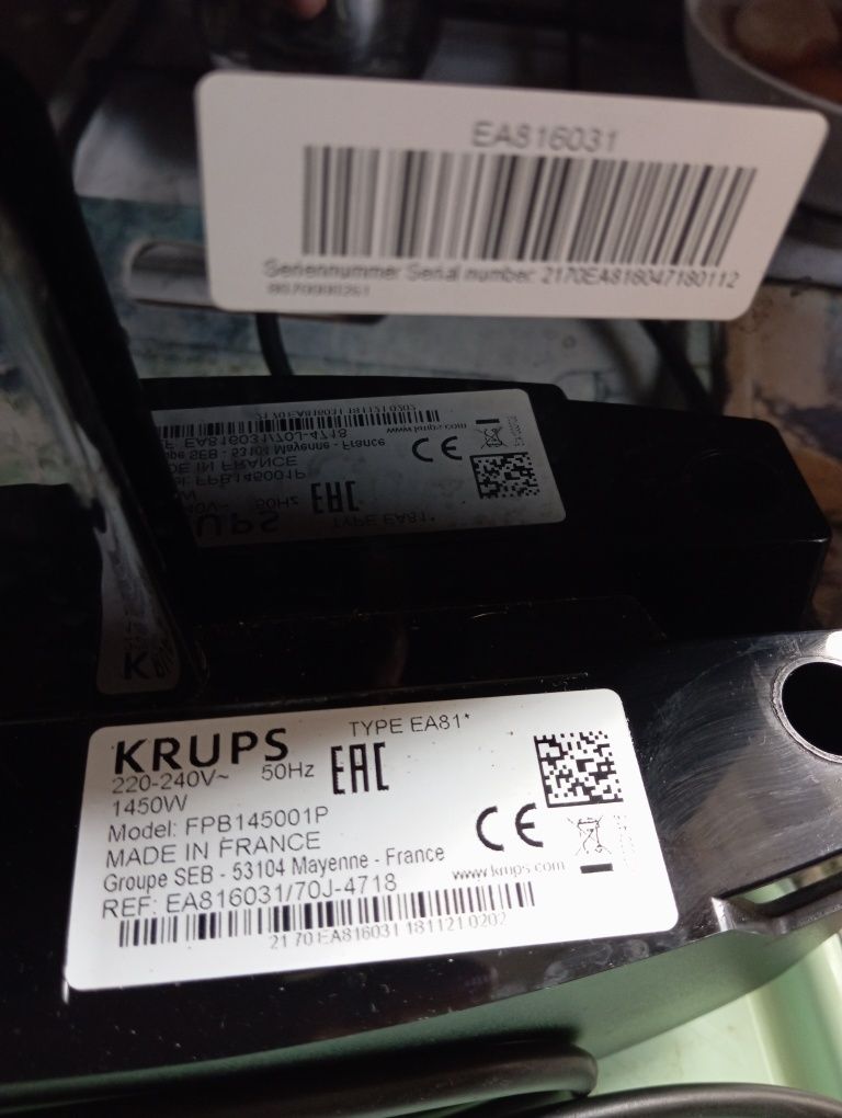 Krups, ekspess do kawy, FPB14500