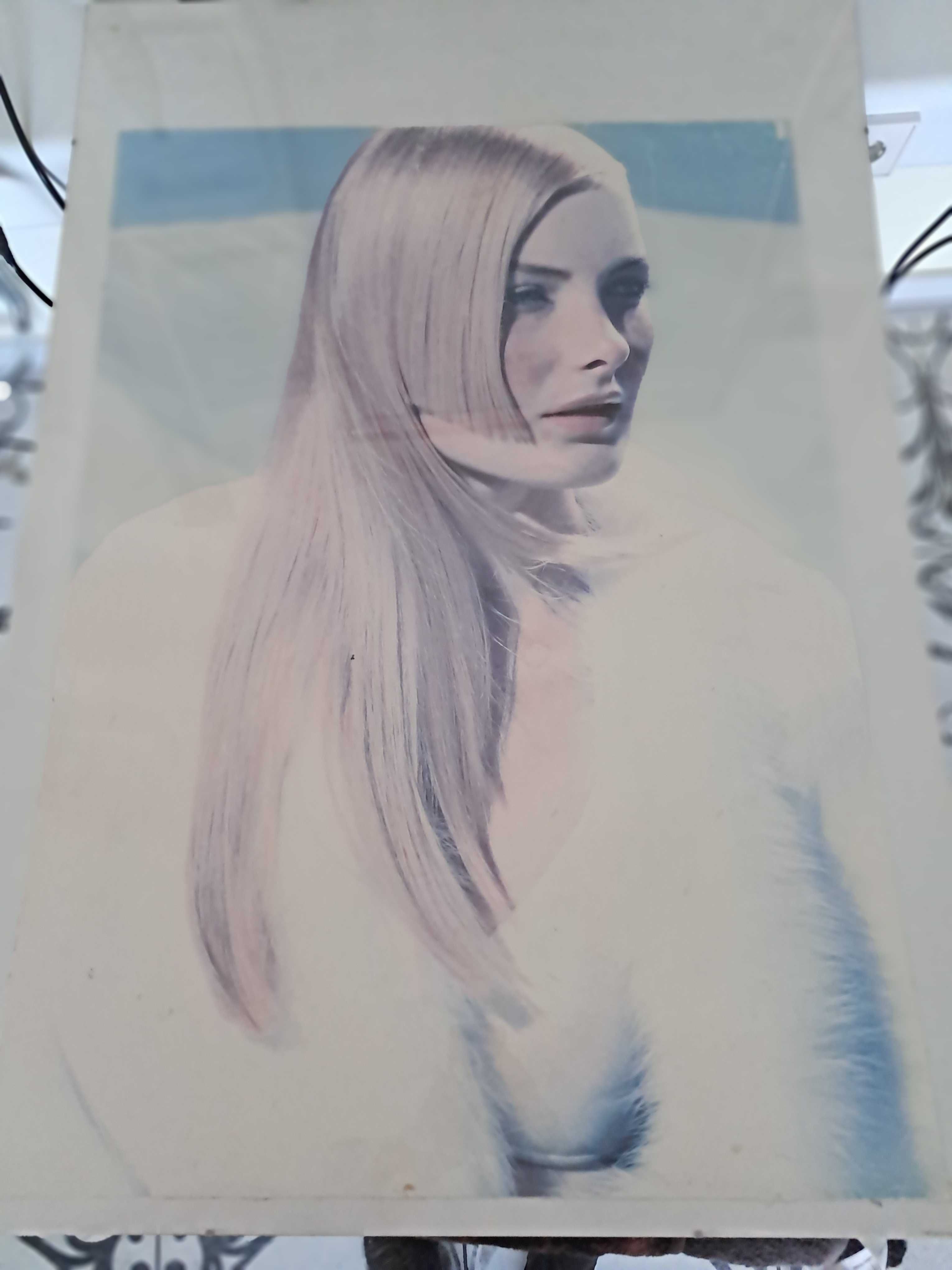 plakat  salonu fryzjerskiego duży 90 na 60 cm unikat design do domu