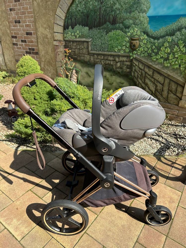 Продам коляску + автолюльку Cybex Priam