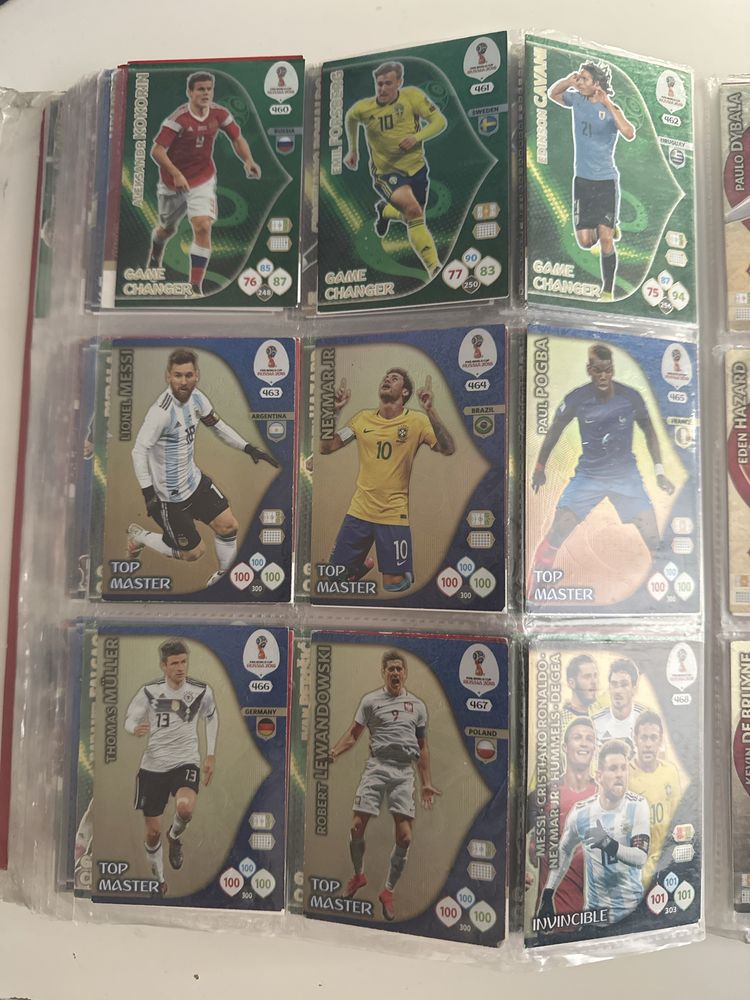 Kolekcja kart FIFA World Cup 2018 + Limited Edition + karty XXL