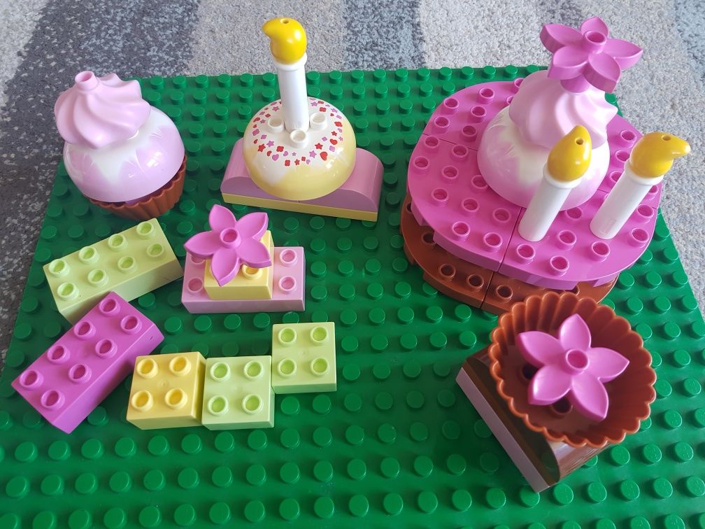 Lego duplo tort ciastka