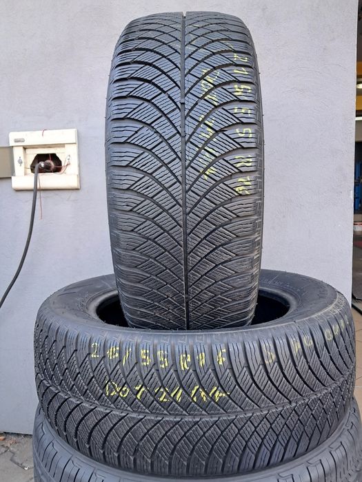 Opony używane 2x 215/55R16 Nankang Cross Seasons AW-6 XL Całoroczne